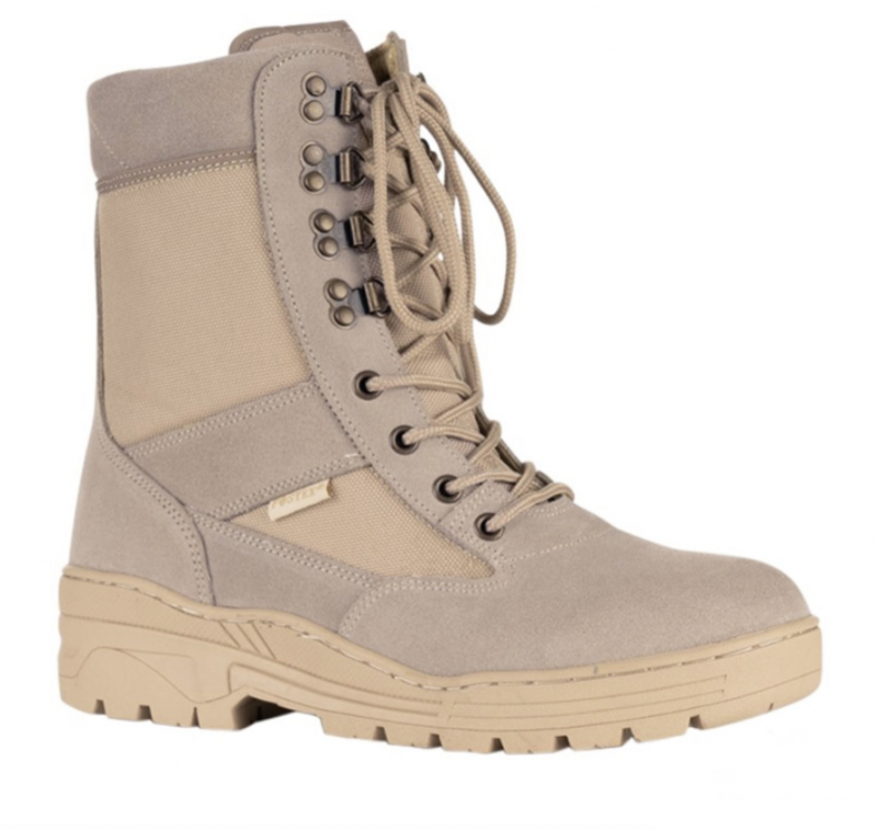 Sniper boots outdoor with zipper
